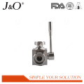 Hot Sale Sanitary 3 Way Male Ball Valve